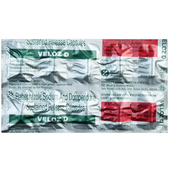 veloz d capsule 10's